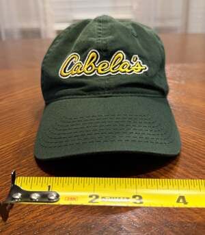 Cabela's Forest Green Embroidered Logo Adjustable Dad Hat